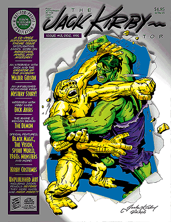 (image for) Jack Kirby Collector 13