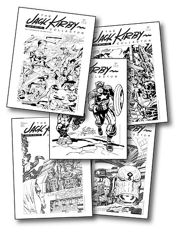 (image for) Jack Kirby Collector 01-05